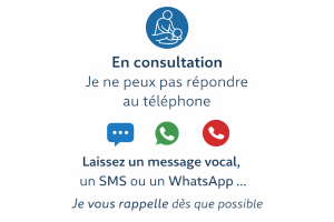 Ostéopathe en consultation à Ferney-Voltaire – information sur les appels et le rappel après message vocal ou SMS