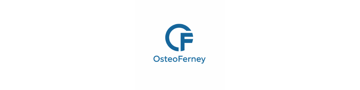 Logo OsteoFerney – cabinet d’ostéopathie à Ferney-Voltaire